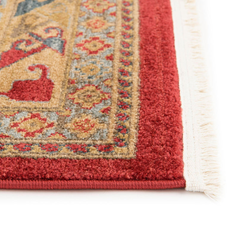 Persian Elegance Collection Area Rug - Kashan Runner Red lifestyle 27