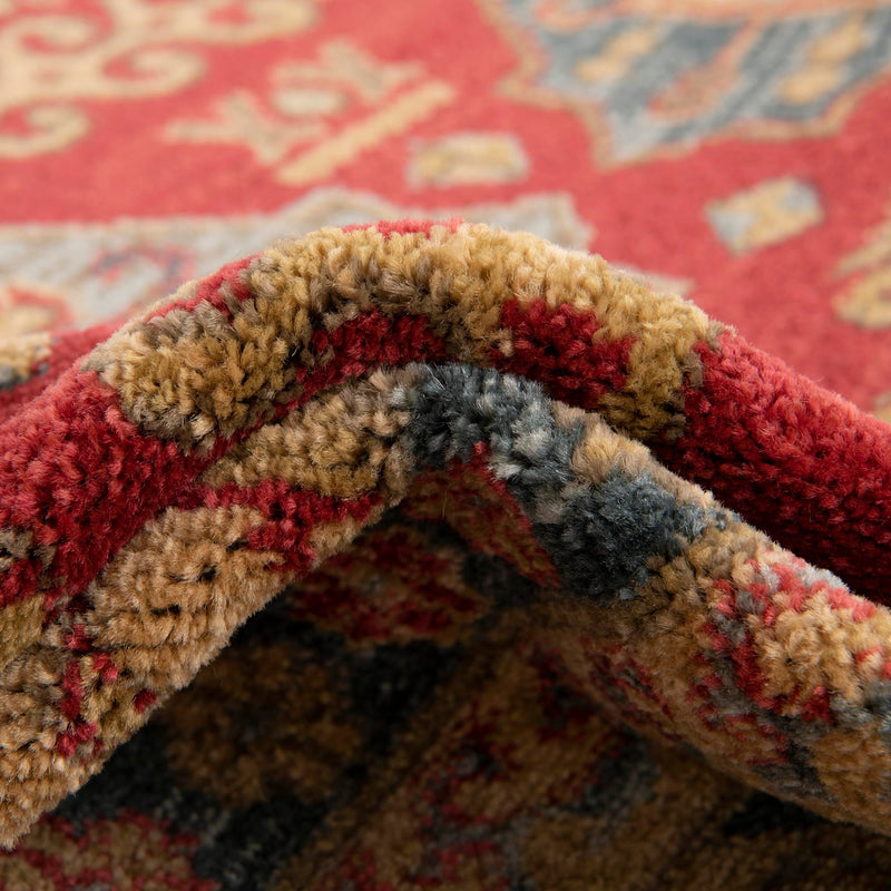 Persian Elegance Collection Area Rug - Kashan Runner Red lifestyle 30