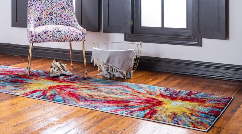 Venetian Elegance Collection Area Rug - Pellestrina Runner Multi lifestyle 15