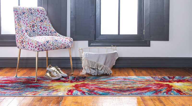 Venetian Elegance Collection Area Rug - Pellestrina Runner Multi lifestyle 17