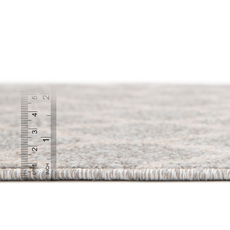 Lattice Gardens Collection Area Rug - Bloomfield (Light Gray) Square Light Gray lifestyle 31