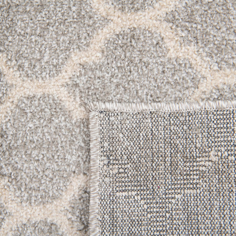 Lattice Gardens Collection Area Rug - Bloomfield (Light Gray) Square Light Gray lifestyle 47