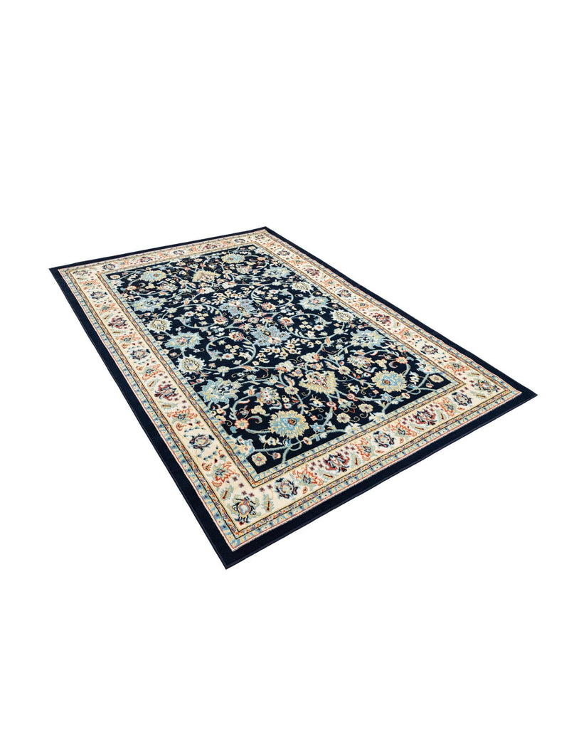 Isfahan Elegance Collection Area Rug - Naghsh-e Jahan (Navy Blue) Rectangle Navy Blue lifestyle 10
