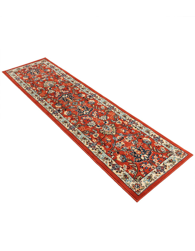 Isfahan Elegance Collection Area Rug - Naghsh-e Jahan (Terracotta) Runner Terracotta lifestyle 42