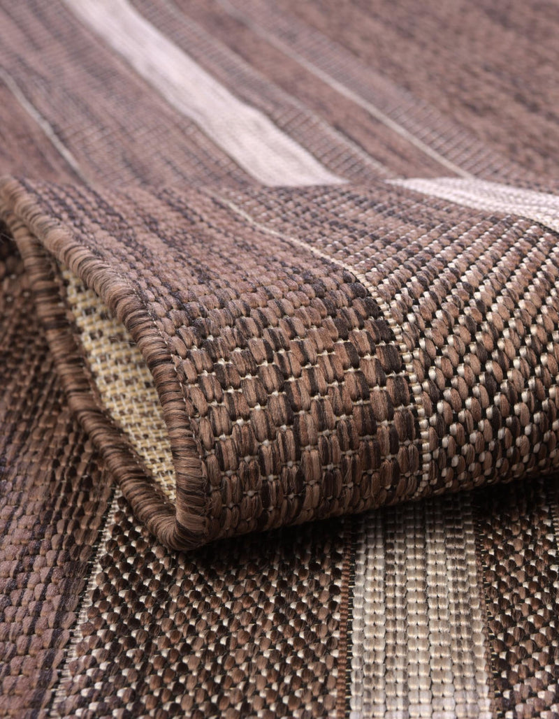 Patio Perimeter Collection Area Rug - Veranda (Brown) Rectangle Brown lifestyle 40