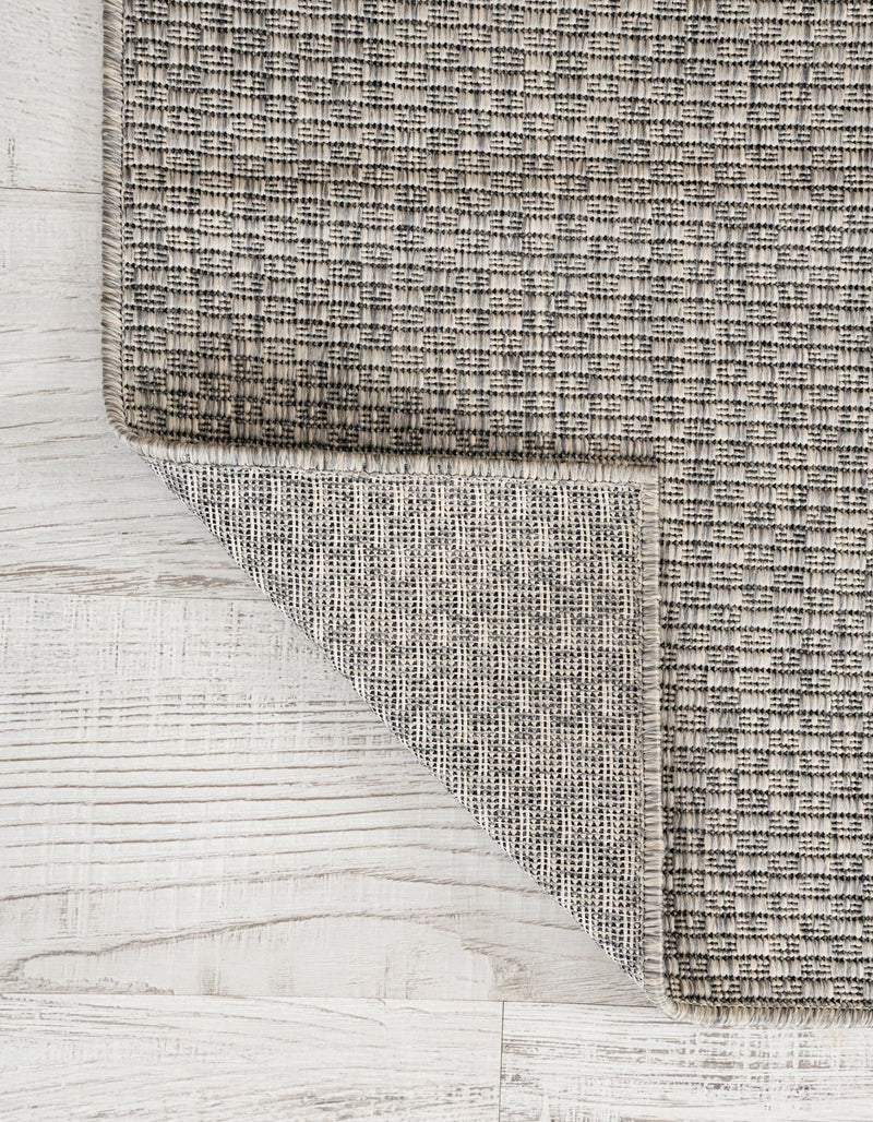 Seaside Serenity Collection Area Rug - Veranda (Light Gray) Rectangle Light Gray lifestyle 8