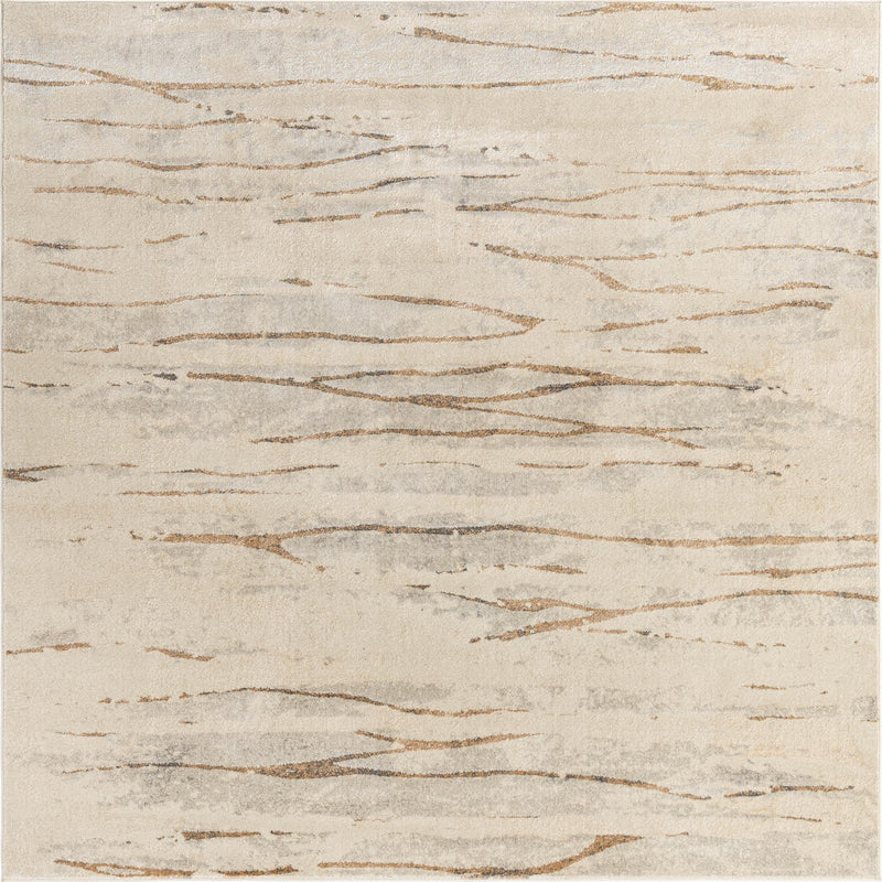 Serenade Oasis Collection Area Rug - Nirvana Square Beige lifestyle 14