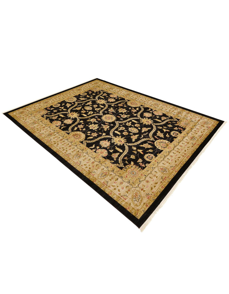 Chelsea Elegance Collection Area Rug - Stockwell Rectangle Black lifestyle 26
