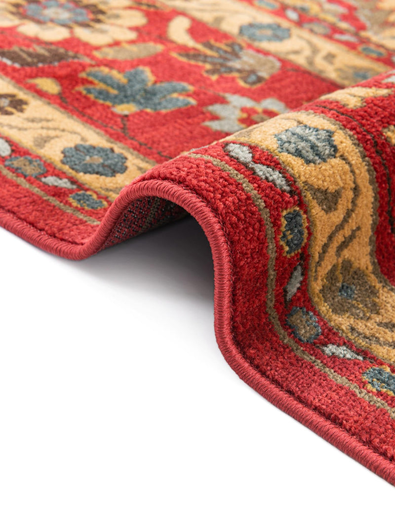 Chelsea Elegance Collection Area Rug - Osterley Rectangle Red lifestyle 32