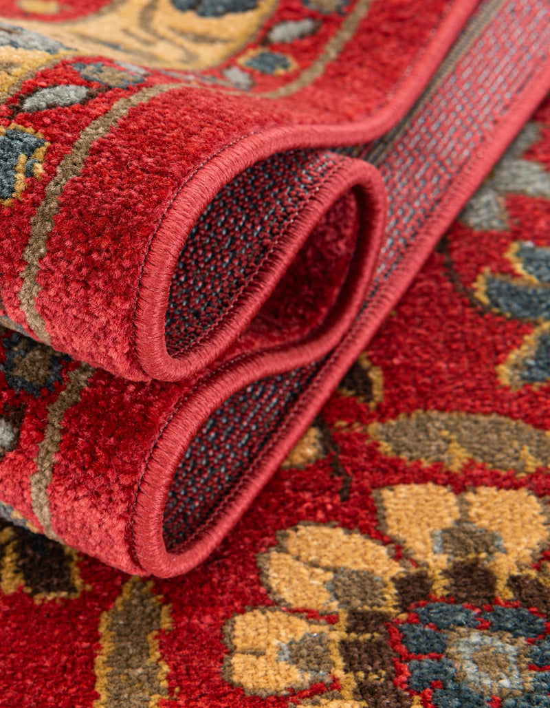 Chelsea Elegance Collection Area Rug - Osterley Rectangle Red lifestyle 39