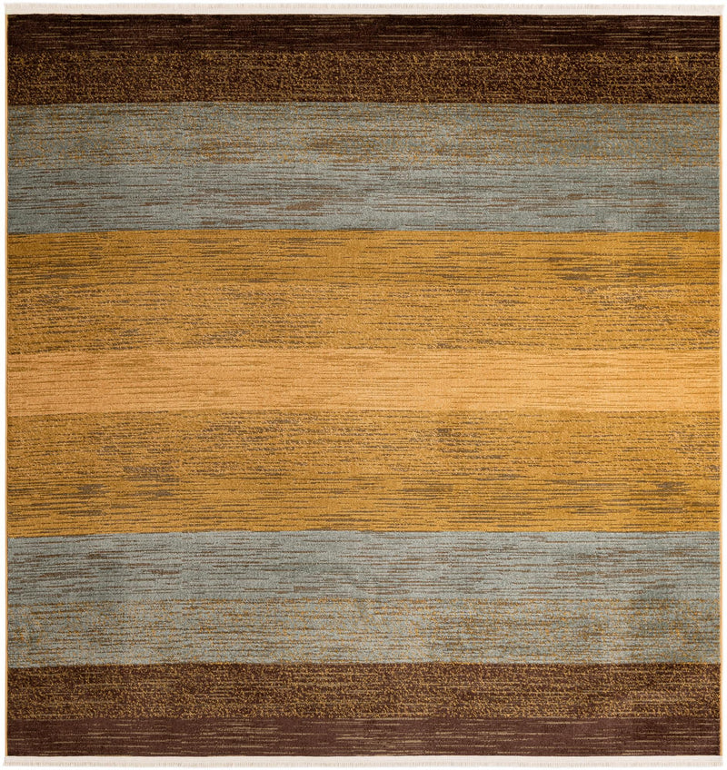 Zagros Oasis Collection Area Rug - Mehran Square Multi lifestyle 10