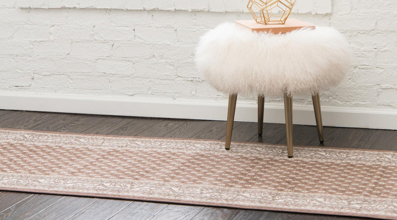 Soho Elegance Collection Area Rug - Mercer (Brown) Runner Brown lifestyle 21