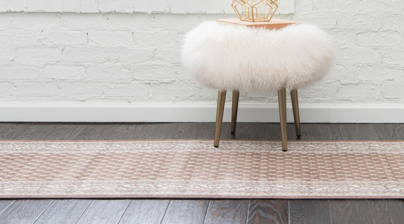 Soho Elegance Collection Area Rug - Mercer (Brown) Runner Brown lifestyle 23
