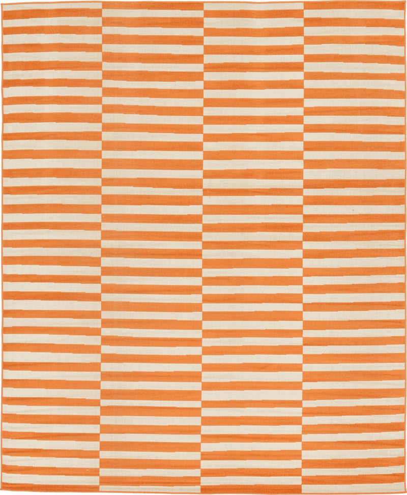 Soho Elegance Collection Area Rug - Hudson (Orange) Rectangle Orange Main