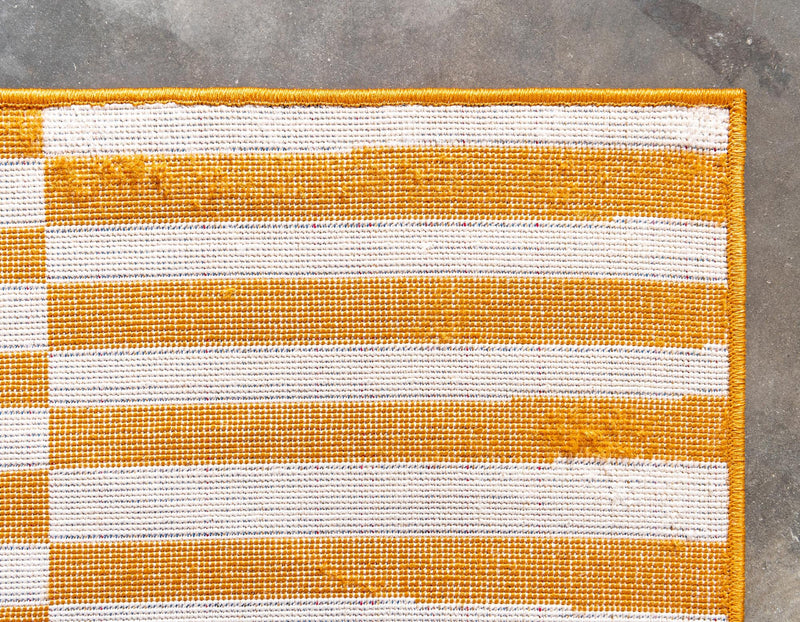 Soho Elegance Collection Area Rug - Hudson (Orange) Rectangle Orange lifestyle 10