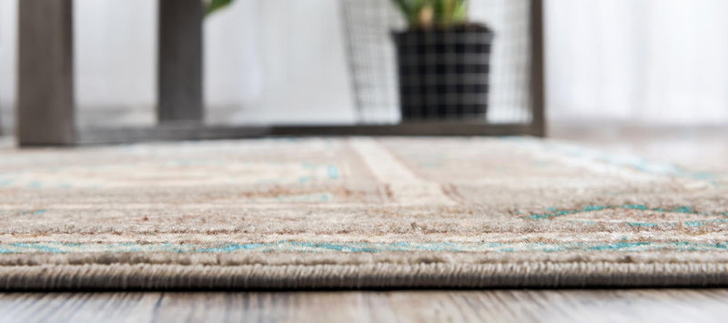 Soho Elegance Collection Area Rug - Crosby Rectangle Gray lifestyle 6