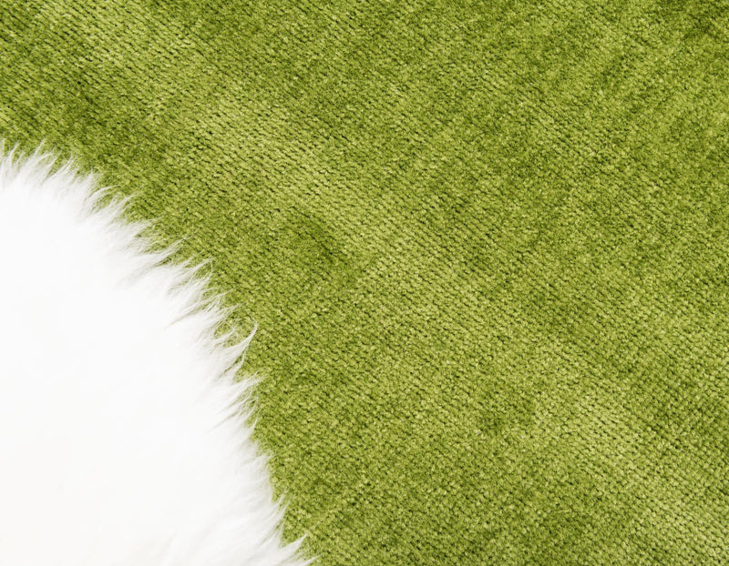 Soho Elegance Collection Area Rug - Chelsea (Green) Rectangle Green lifestyle 6