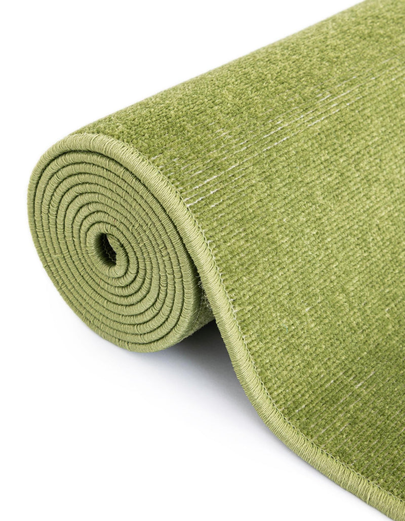 Soho Elegance Collection Area Rug - Chelsea (Green) Rectangle Green lifestyle 11