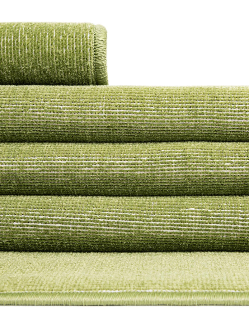 Soho Elegance Collection Area Rug - Chelsea (Green) Rectangle Green lifestyle 13