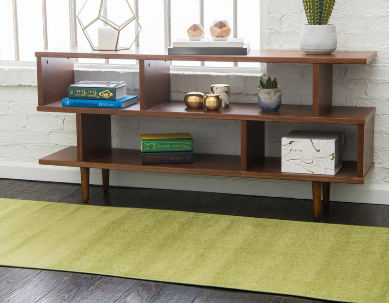 Soho Elegance Collection Area Rug - Chelsea (Green) Runner Green lifestyle 15