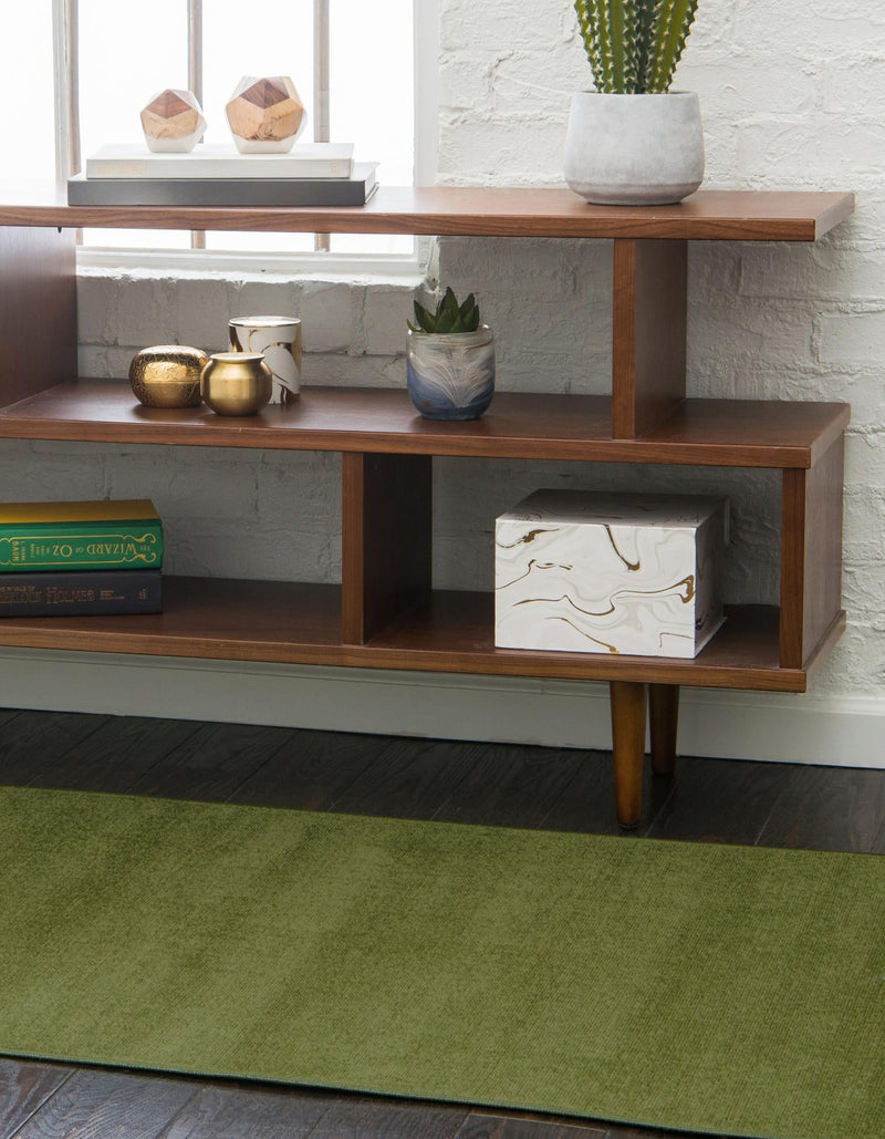 Soho Elegance Collection Area Rug - Chelsea (Green) Runner Green lifestyle 25