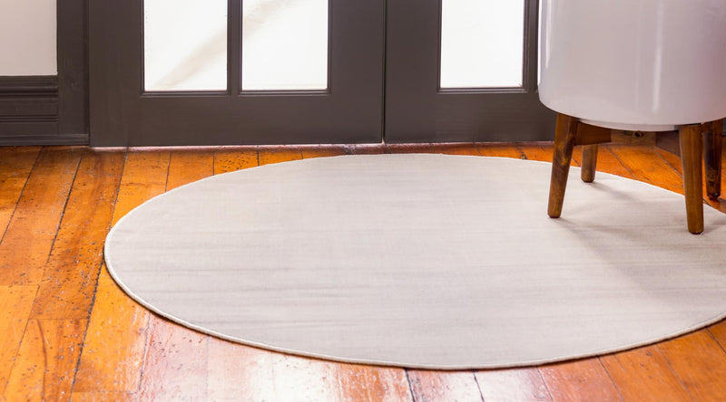 Soho Elegance Collection Area Rug - Chelsea (Beige) Round Beige lifestyle 20