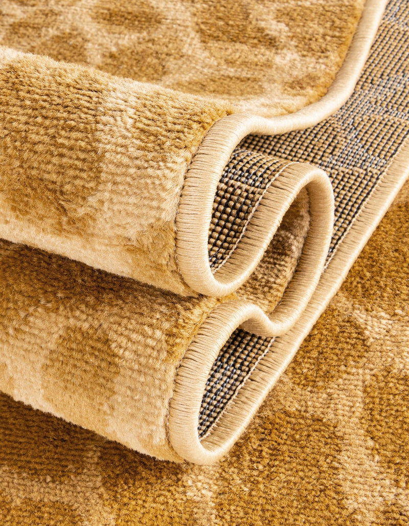 Savannah Sojourn Collection Area Rug - Etosha Rectangle Yellow lifestyle 4
