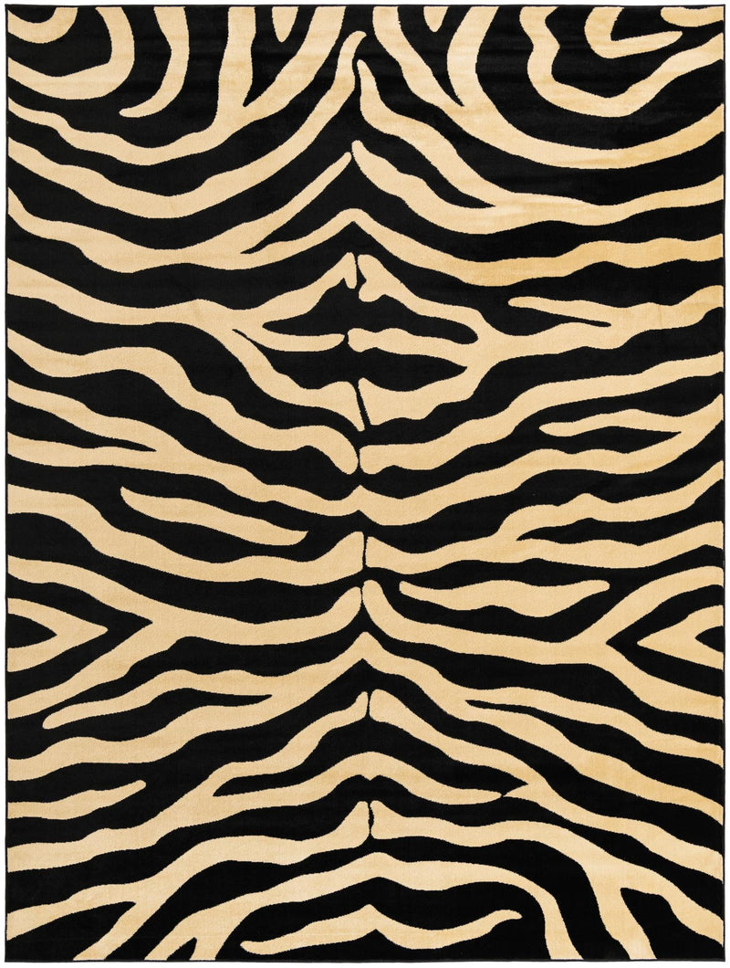 Savannah Sojourn Collection Area Rug - Kilimanjaro Rectangle Black lifestyle 3
