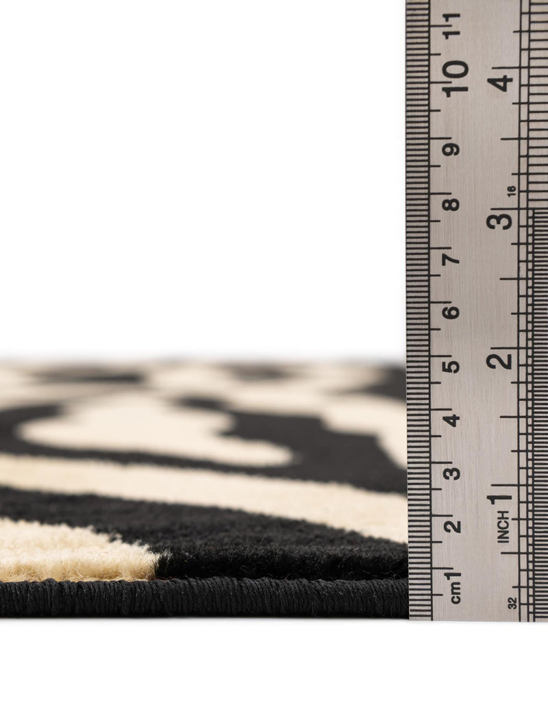 Savannah Sojourn Collection Area Rug - Kilimanjaro Rectangle Black lifestyle 10