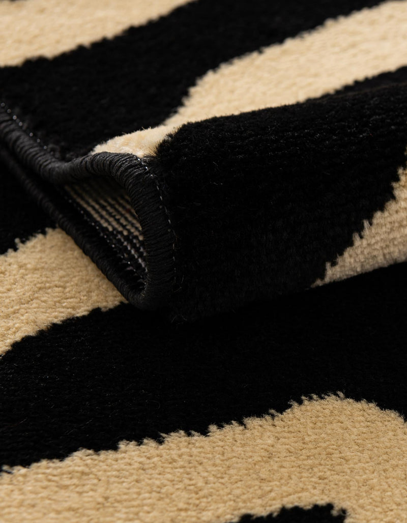 Savannah Sojourn Collection Area Rug - Kilimanjaro Rectangle Black lifestyle 12