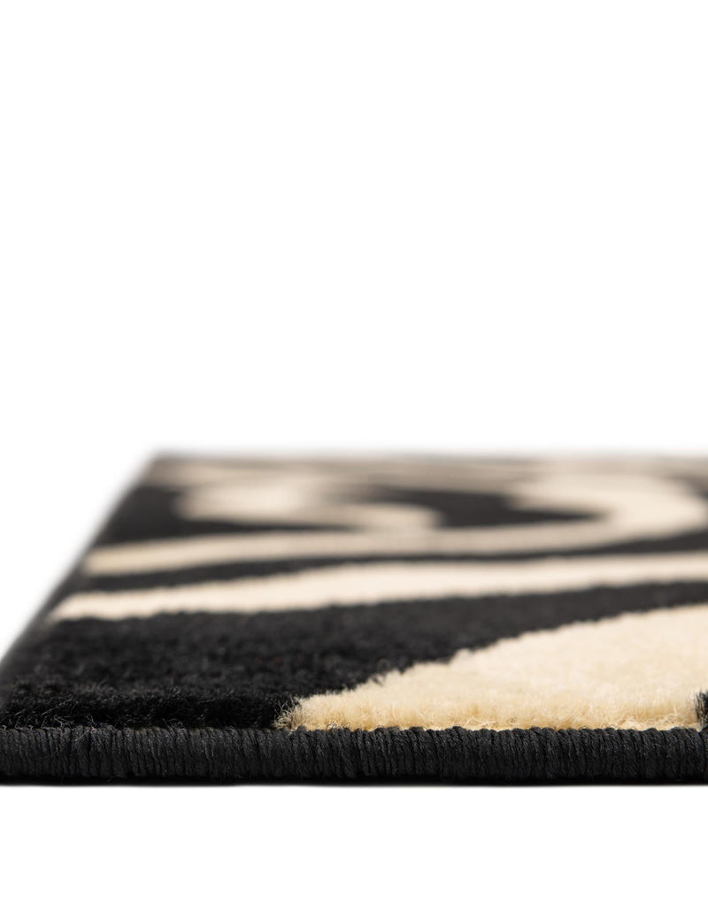 Savannah Sojourn Collection Area Rug - Kilimanjaro Rectangle Black lifestyle 14