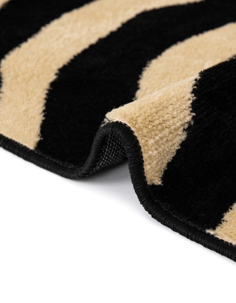 Savannah Sojourn Collection Area Rug - Kilimanjaro Rectangle Black lifestyle 20