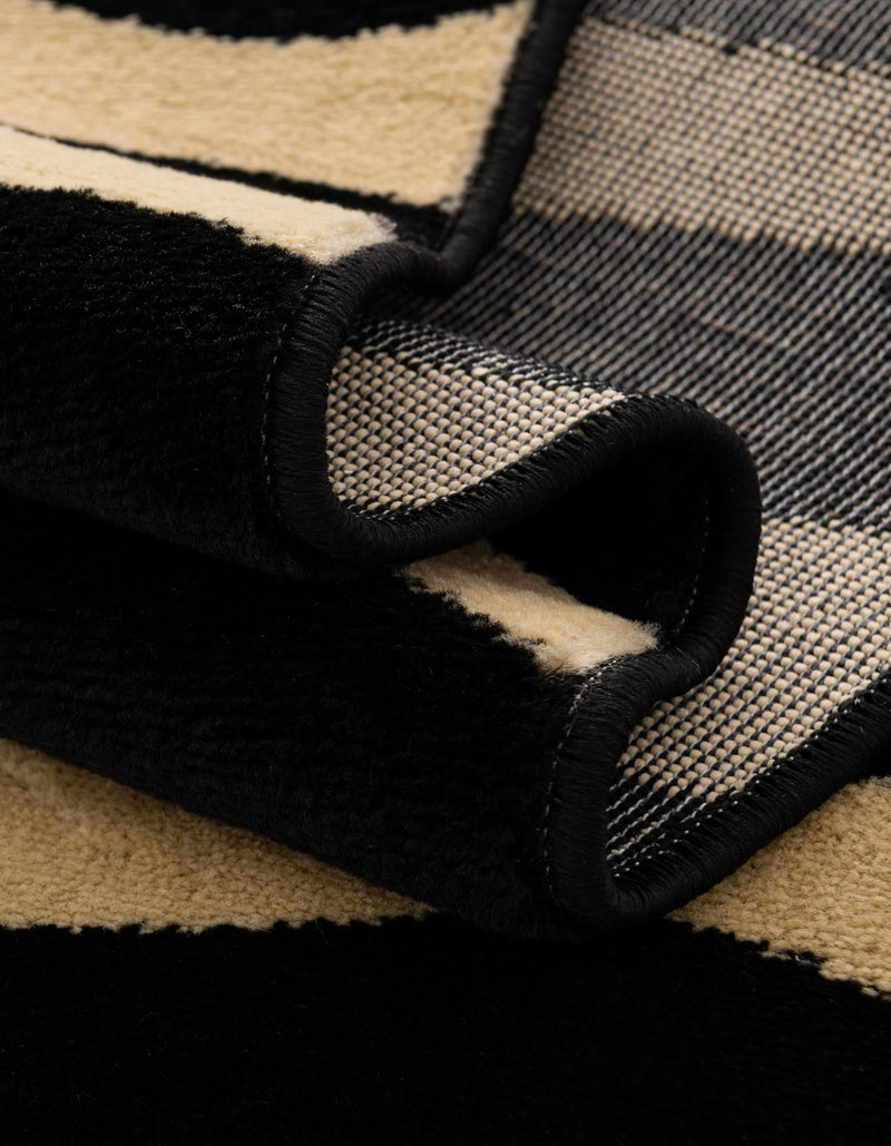 Savannah Sojourn Collection Area Rug - Kilimanjaro Rectangle Black lifestyle 23