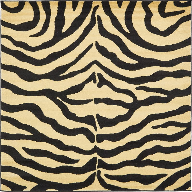 Savannah Sojourn Collection Area Rug - Kilimanjaro Square Cream lifestyle 31