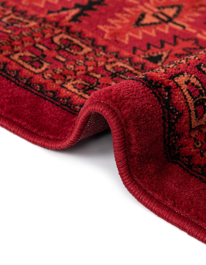 Samarkand Elegance Collection Area Rug - Ark Rectangle Red lifestyle 9