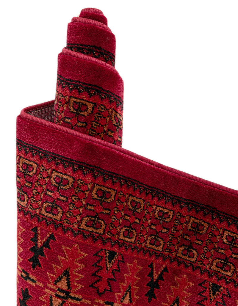 Samarkand Elegance Collection Area Rug - Ark Rectangle Red lifestyle 10