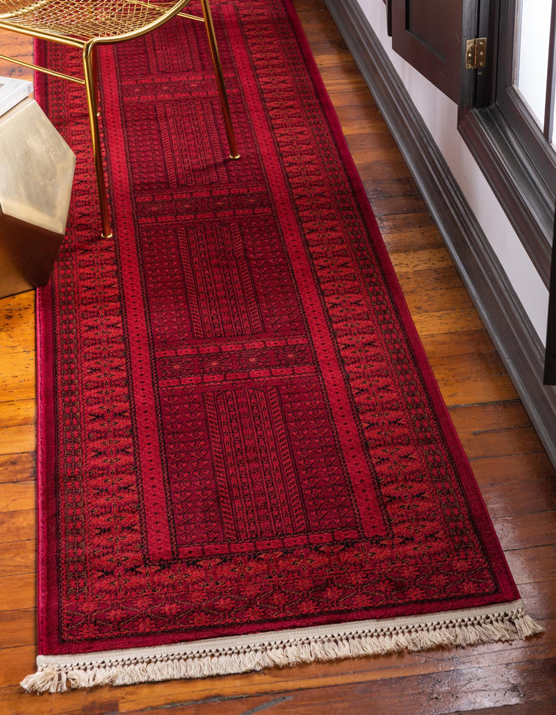 Samarkand Elegance Collection Area Rug - Ark Runner Red lifestyle 18