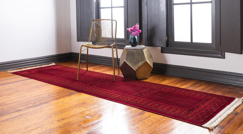 Samarkand Elegance Collection Area Rug - Ark Runner Red lifestyle 22