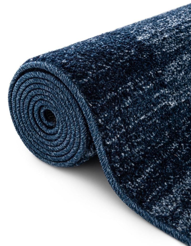 Studio Haven Collection Area Rug - Conservatory (Navy Blue) Rectangle Navy Blue lifestyle 12