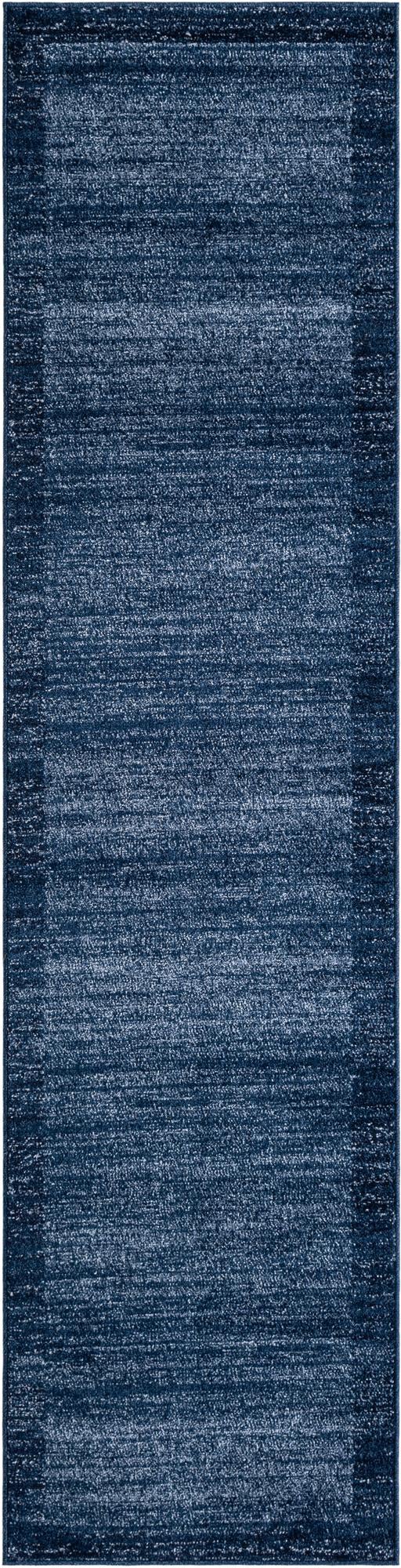 Studio Haven Collection Area Rug - Conservatory (Navy Blue) Runner Navy Blue lifestyle 18