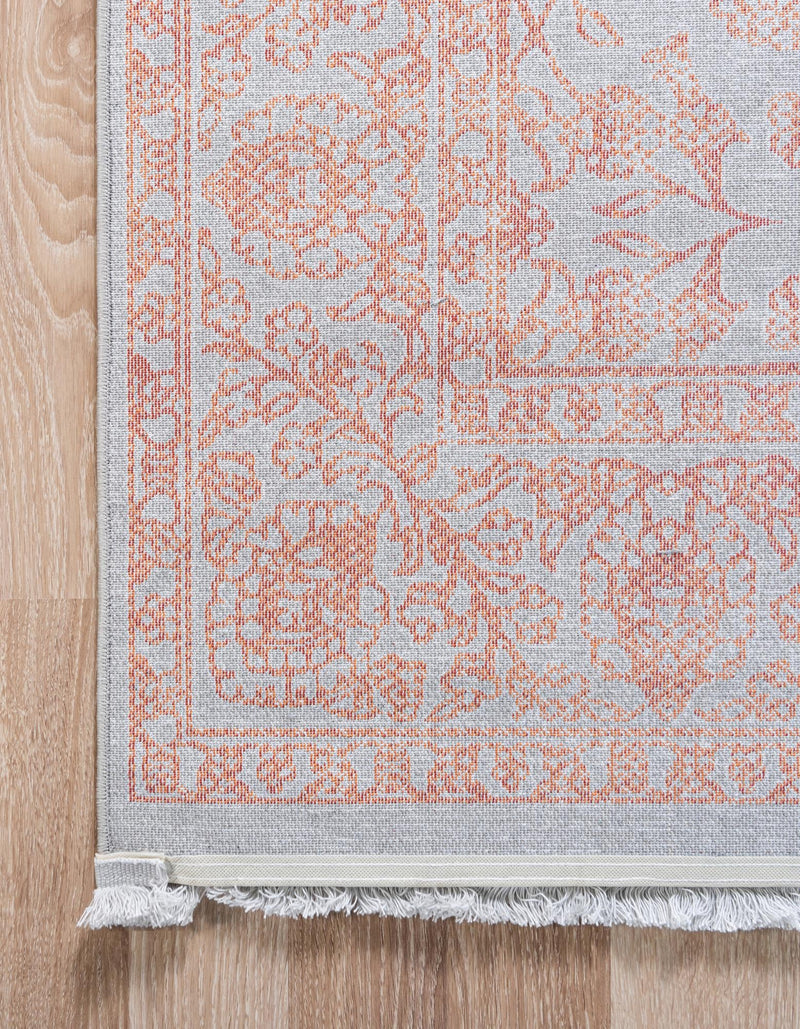 Rustic Charm Revival Collection Area Rug - Pastoral Rectangle Terracotta lifestyle 29