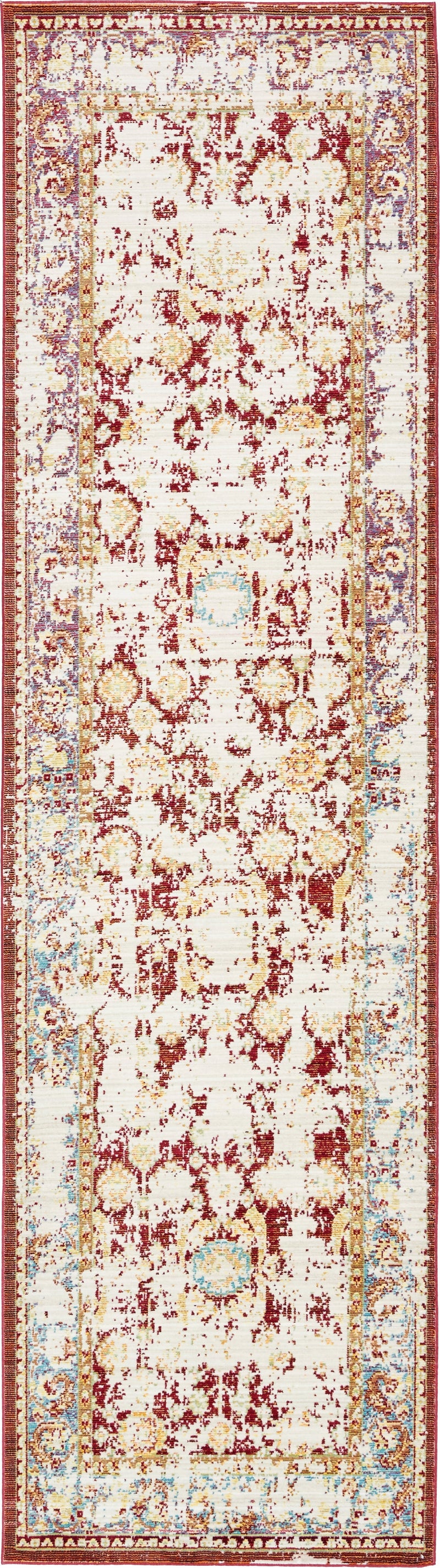 Lagoon Luxe Collection Area Rug - Sanddune Runner Red lifestyle 11