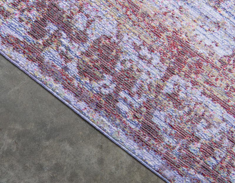 Lagoon Luxe Collection Area Rug - Seaweed Runner Violet lifestyle 16