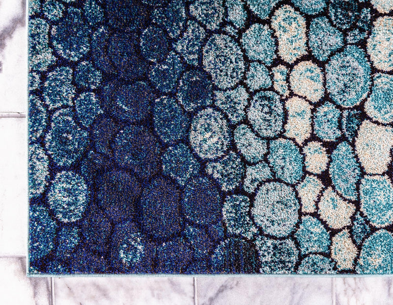 Marrakesh Elegance Collection Area Rug - Selouane Runner Blue lifestyle 27