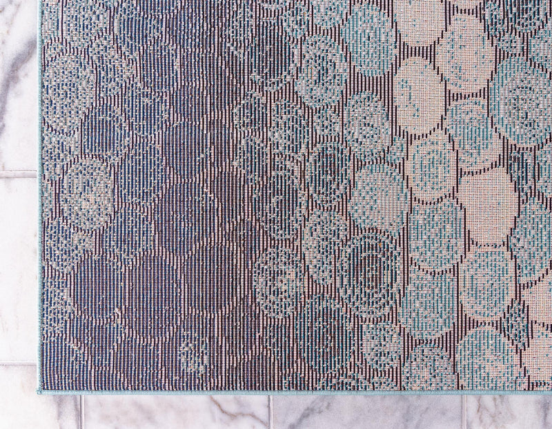 Marrakesh Elegance Collection Area Rug - Selouane Runner Blue lifestyle 29