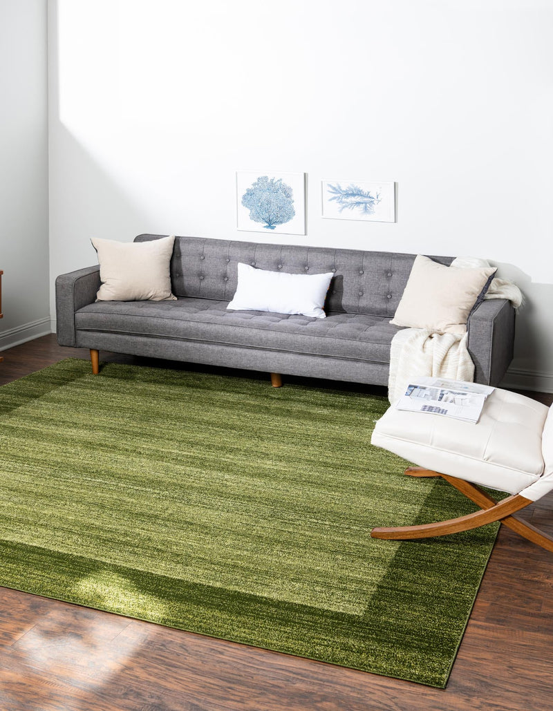 Studio Haven Collection Area Rug - Conservatory (Light Green) Square Light Green lifestyle 21