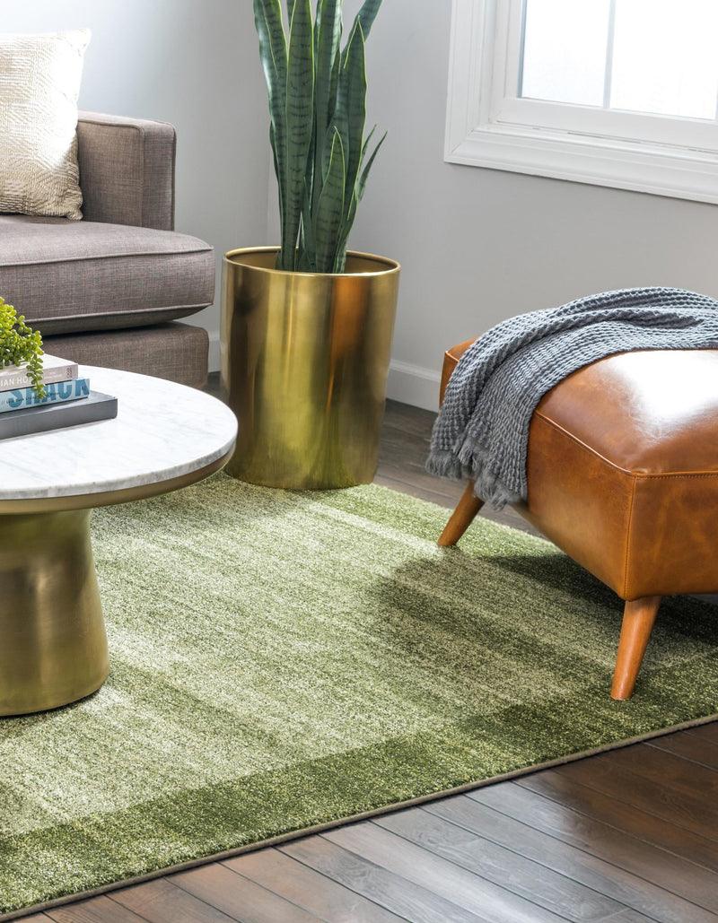 Studio Haven Collection Area Rug - Conservatory (Light Green) Square Light Green lifestyle 30