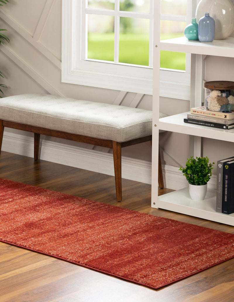 Studio Haven Collection Area Rug - Gallery (Terracotta) Runner Terracotta lifestyle 46