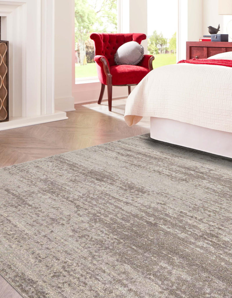 Studio Haven Collection Area Rug - Gallery (Gray) Square Gray lifestyle 30