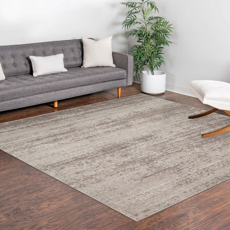 Studio Haven Collection Area Rug - Gallery (Gray) Square Gray lifestyle 87
